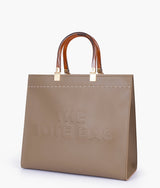 Coffee signature tote handbag