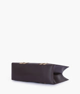 Dark brown  strap  bag
