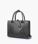 The black mini tote bag for women