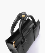 The black mini tote bag for women
