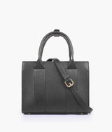 The black mini tote bag for women