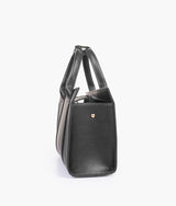 The black mini tote bag for women