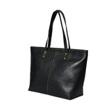 Midnight Luxe Leather Tote