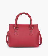 Red color small satchel bag