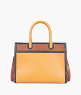 Mustard color vintage handbag