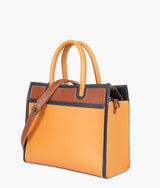 Mustard color vintage handbag