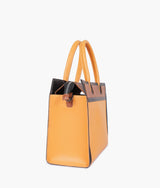 Mustard color vintage handbag