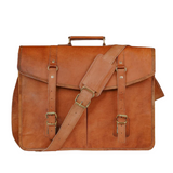 Heritage Leather Messenger Bag