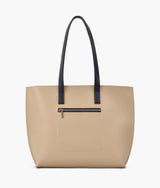 Off-white long handle tote bag for women