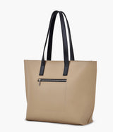 Off-white long handle tote bag for women