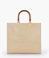 Off-white signature tote bag for women