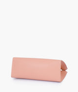 Peach signature tote handbag