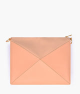 Peach color triangle flex bag