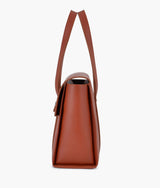 Rust carry-all satchel