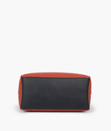 Rust small satchel bag for women