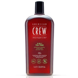 American Crew 3-en-1 Tea Tree Shampooing, Revitalisant et Nettoyant Corporel | 1 L