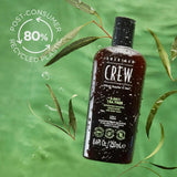 American Crew 3-en-1 Tea Tree Shampooing, Revitalisant et Nettoyant Corporel | 1 L