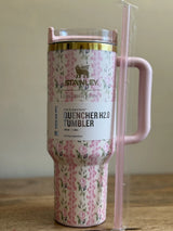 Gobelet Stanley x LoveShackFancy Quencher H2.0 FlowState 40 oz (1,18 L)