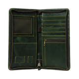 Verde Slim Leather Travel Wallet